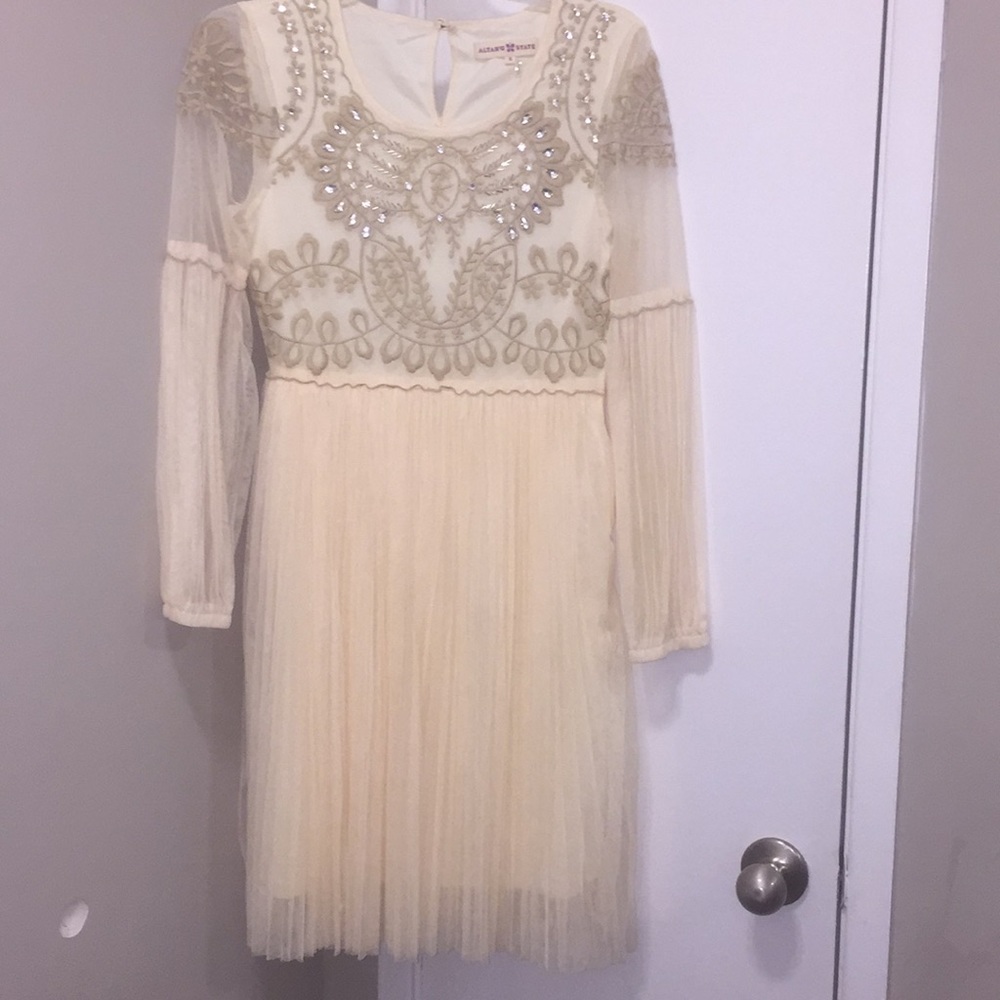 Beautiful cream dress